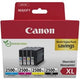 Inktcartridge canon 9254b010 2500 cyaan, geel, magenta, zwart