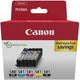 Inktcartridge canon 2078c008 580, 581 cyaan, geel, magenta, zwart