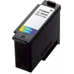 Inktcartridge canon cl-586xl cyaan, magenta, geel origineel