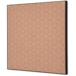 Textielen wanddecoratie showdown tfr22w400-set-i12 400 x 400 hexagon