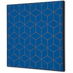 Textielen wanddecoratie showdown tfr22w400-set-i14 400 x 400 hexagon
