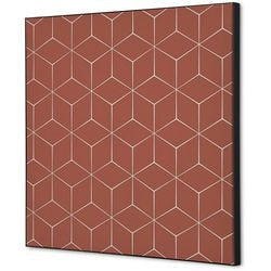 Textielen wanddecoratie showdown tfr22w400-set-i17 400 x 400 hexagon