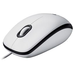 Muis logitech m100 bedraad wit