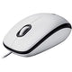 Muis logitech m100 bedraad wit