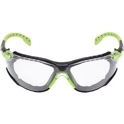 3m veiligheidsbril groen, zwart s1cg-1