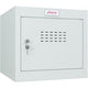 Phoenix garderobekast 1 deur sleutelslot 400 x 400 x 365 mm grijs