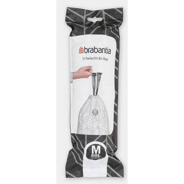 Brabantia perfectfit afvalzak met trekbandsluiting - 60 l - code m - 10 stuks