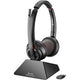 Headset poly savi over het hoofd met bluetooth