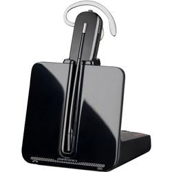 Headset poly over het hoofd met microfoon