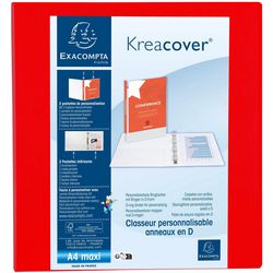 Ringband exacompta 51845re kreacover rood