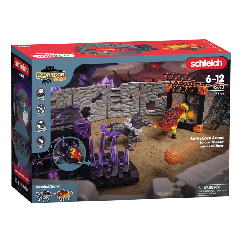 Load image into Gallery viewer, Schleich eldrador battlecave arena: lava vs schaduw 42673
