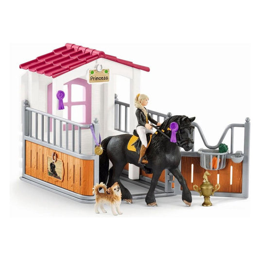 Schleich horse club box met tori en prinses horse club 42437