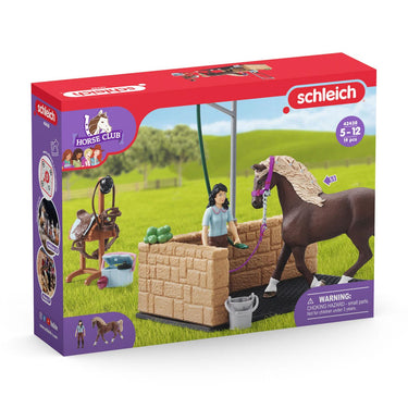 Schleich horse club paardenwasbox met emily en luna van hor 42438