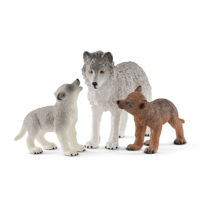 Load image into Gallery viewer, Schleich wild life wolvin met wolvenwelpen 42472
