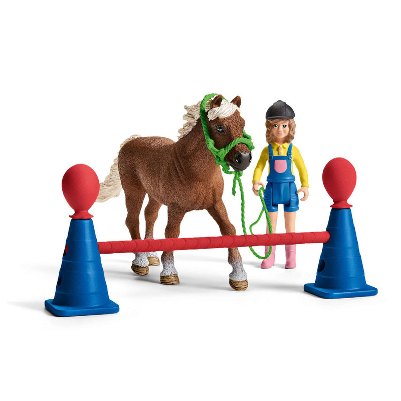 Load image into Gallery viewer, Schleich horse club pony behendigheidstraining 42481
