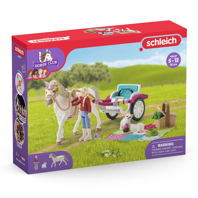 Load image into Gallery viewer, Schleich horse club koets voor de grote paardenshow 42467
