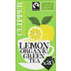 Thee clipper lemon organic green herbal zakjes