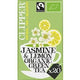 Thee clipper tokyo gardens green tea jasmine lemon herbal zakjes