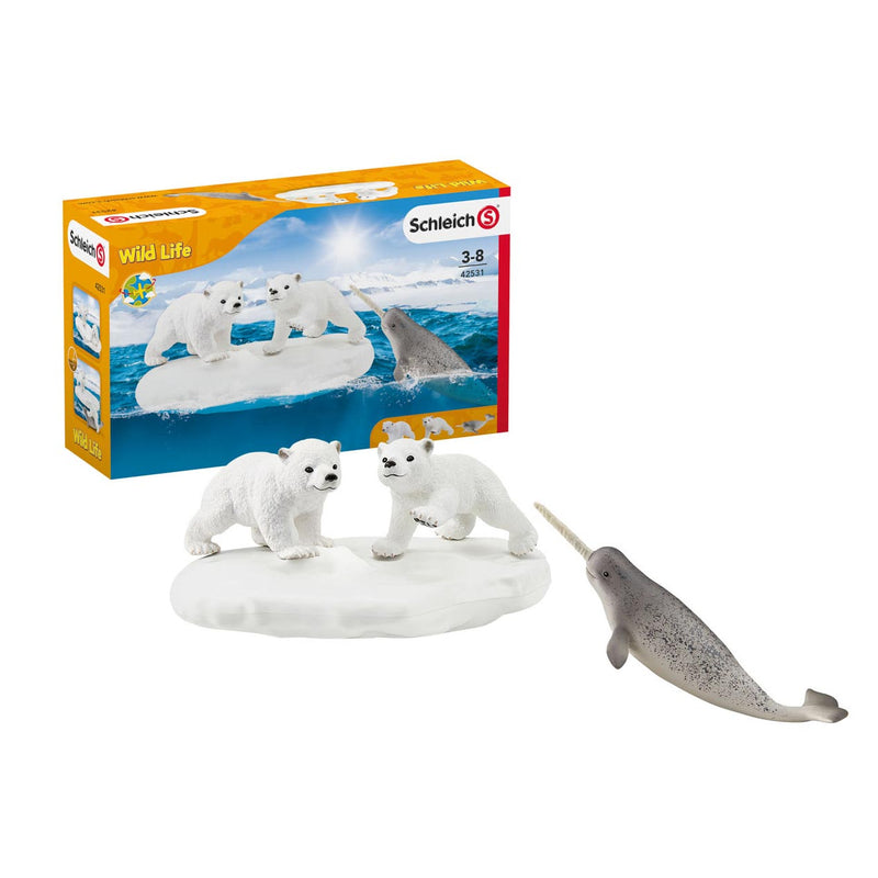 Load image into Gallery viewer, Schleich WILD LIFE IJsberen Glijfeestje 42531
