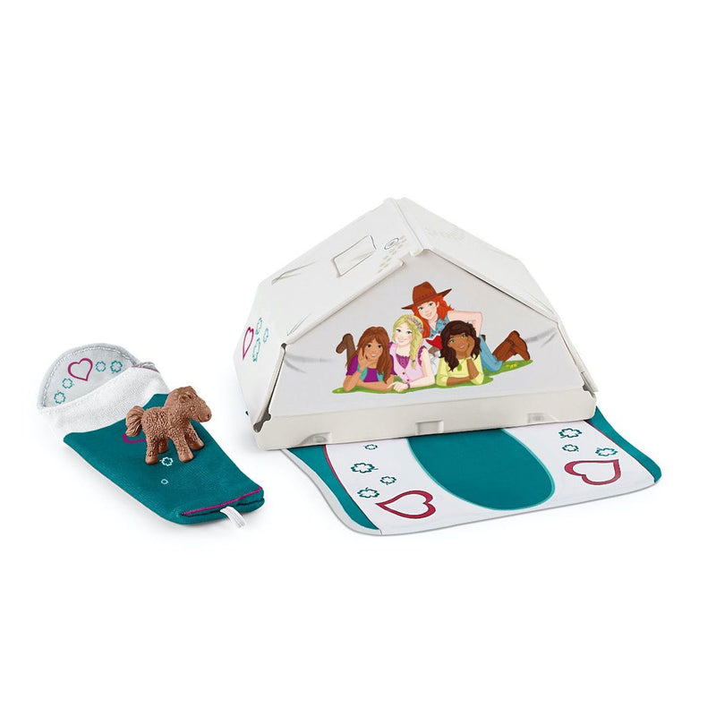 Load image into Gallery viewer, Schleich horse club accessoires camping 42537
