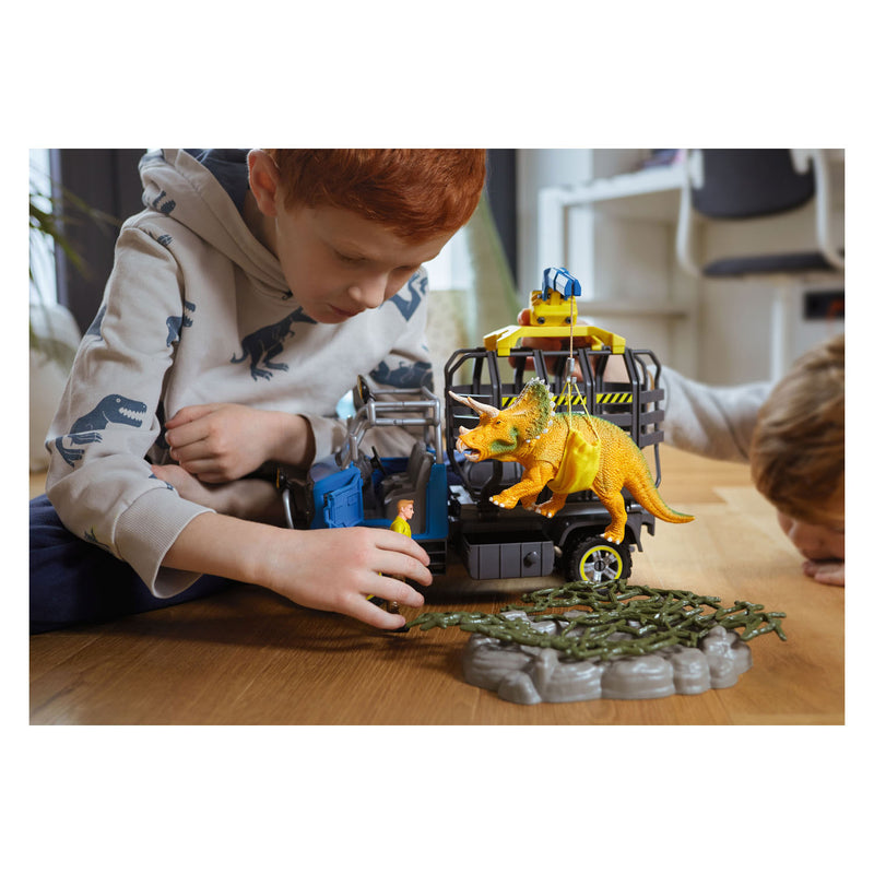 Load image into Gallery viewer, Schleich DINOSAURS Truckmissie 42565
