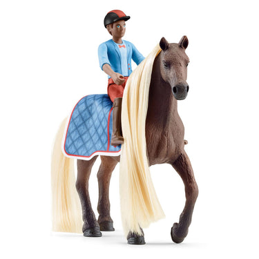 Schleich horse club starter set leo rocky 42586