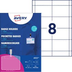 Naambadge avery zweckform 4822