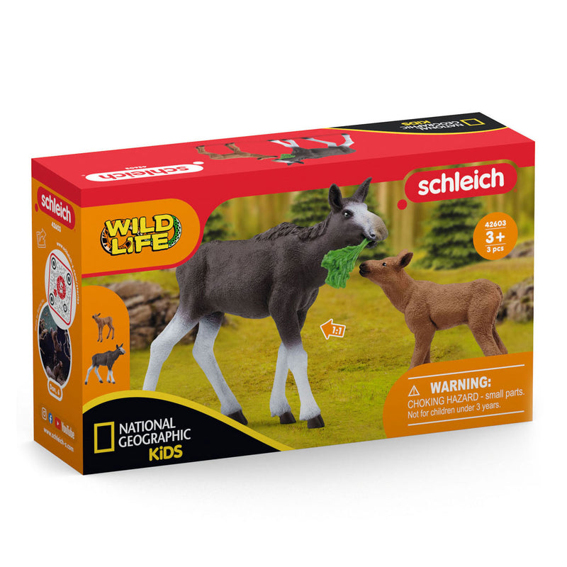Load image into Gallery viewer, Schleich WILDLIFE Eland met Kalf 42603
