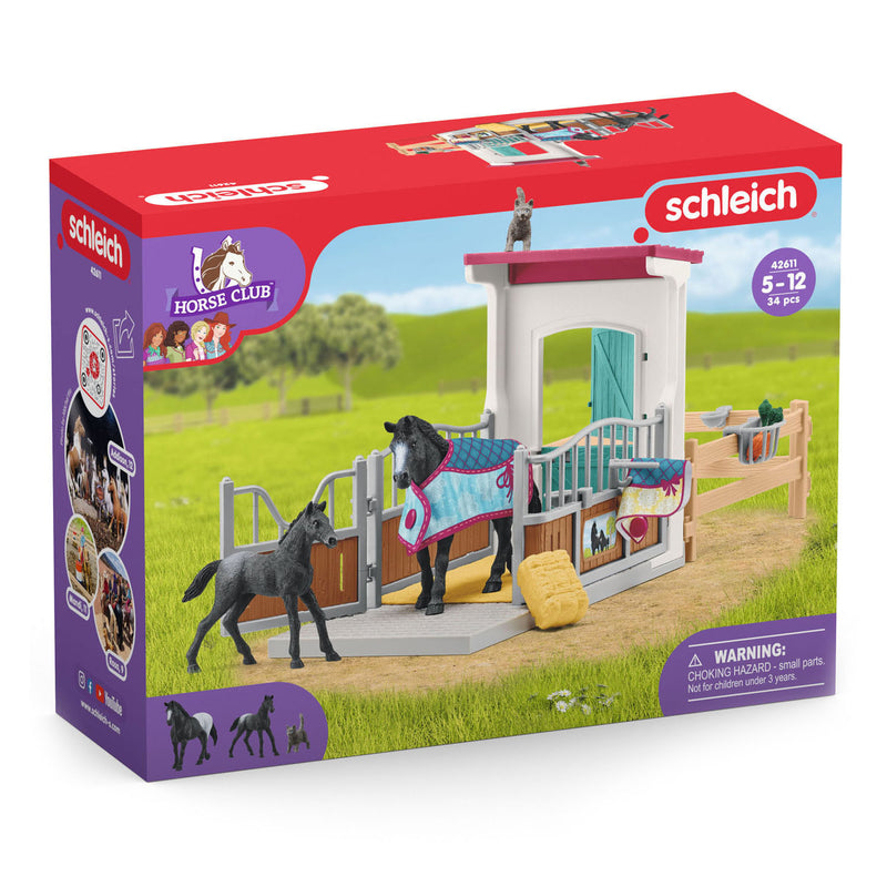 Load image into Gallery viewer, Schleich horse club paardenbox met merrie en veulen - 42611
