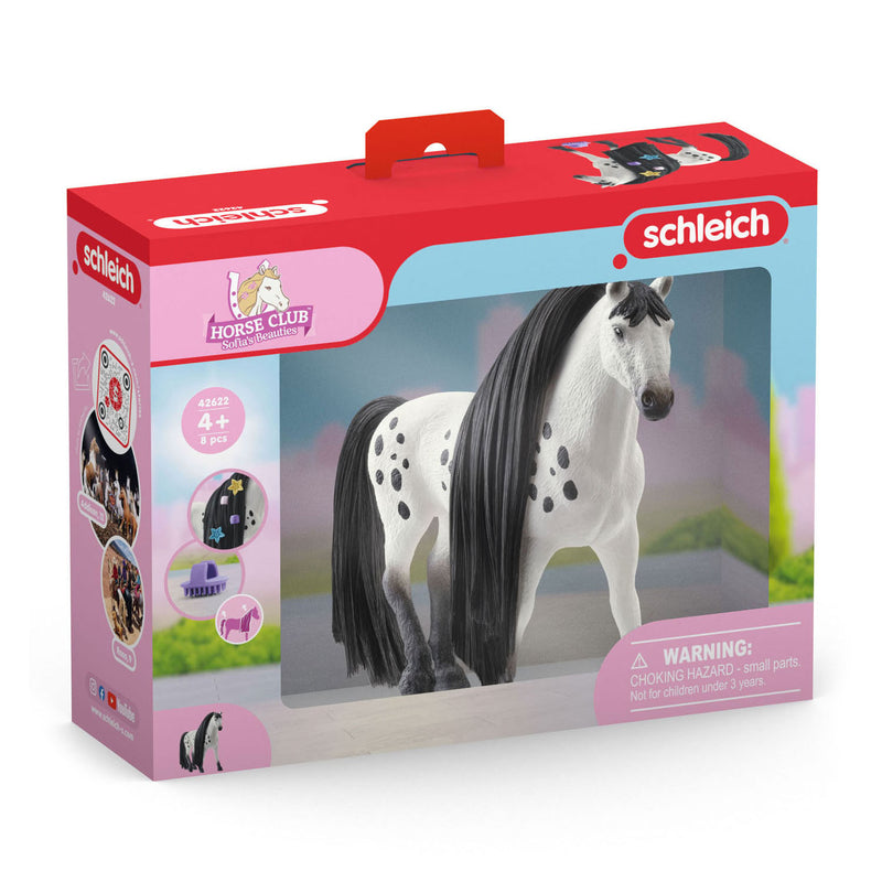 Load image into Gallery viewer, Schleich HORSE CLUB Beautypaard Knabstrupperhengst 42622
