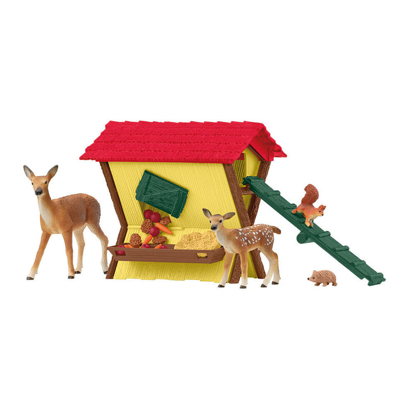 Load image into Gallery viewer, Schleich farm world de bosdieren voeren 42658
