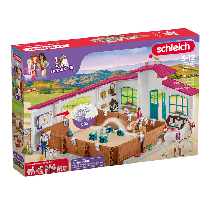 Load image into Gallery viewer, Schleich horse club rijhal peppertree 42639
