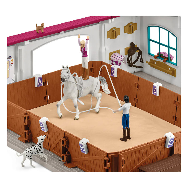 Load image into Gallery viewer, Schleich horse club rijhal peppertree 42639
