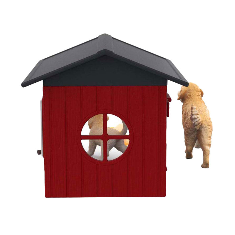 Load image into Gallery viewer, Schleich farm world hondenhok met golden retrievers 42722
