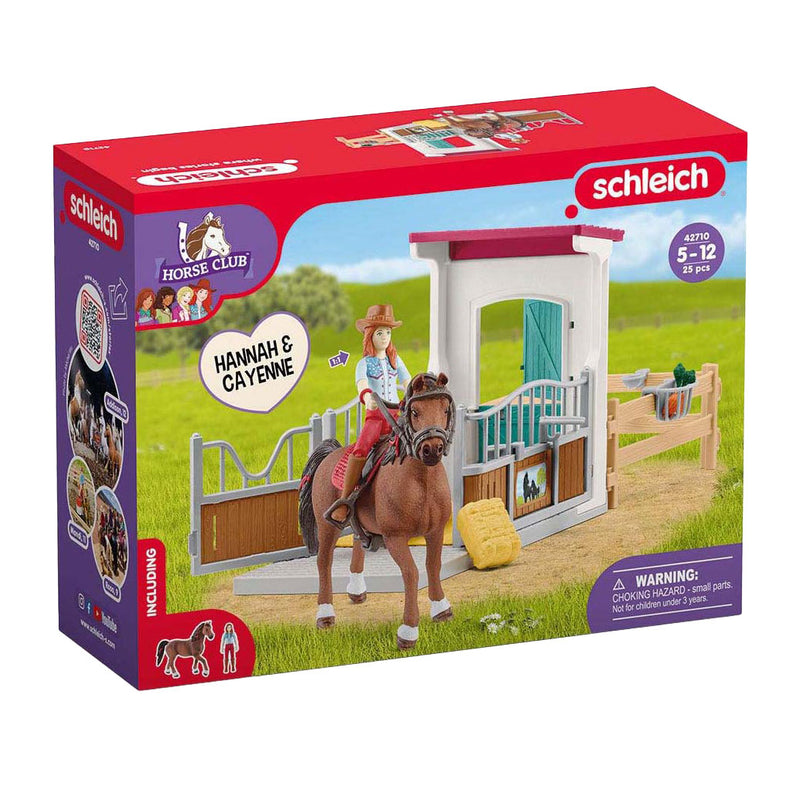 Load image into Gallery viewer, Schleich horse club paardenbox met hannah en cayenne 42710
