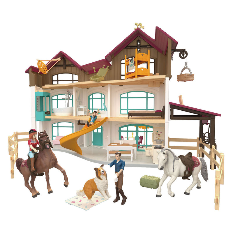 Load image into Gallery viewer, Schleich horse club lakeside villa paddock 42785
