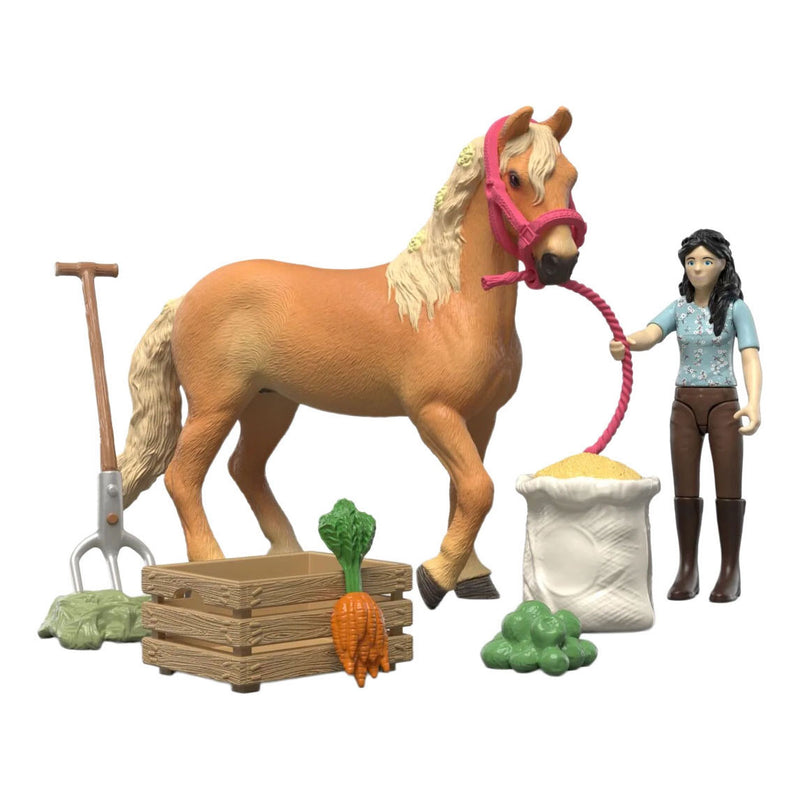 Afbeelding laden in galerijviewer, Schleich horse club emliy's verzorgingsset 42797
