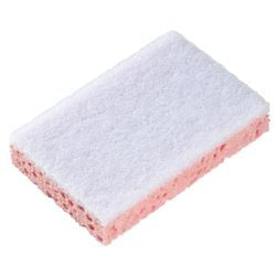 Schuurspons spontex sponrex 31 roze 10 stuks