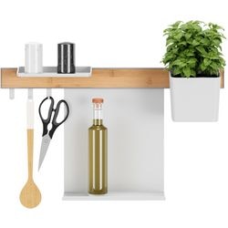 Keukenorganizer tesa 4063565272745 wit kunststof