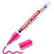 Krijtmarker edding 4095 medium ronde punt 3 mm neon-roze