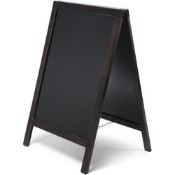 Stoepbord showdown zpchbebl55x85 aluminium zwart