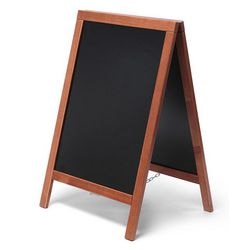 Stoepbord showdown zpchbelb55x85 3860 g bruin