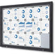Vergrendelbaar notitiebord showdown sct18xa4phc7016js antraciet aluminium