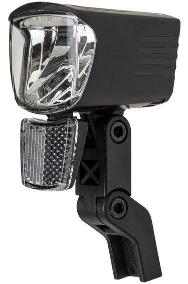 Cordo spark xl led koplamp - 80 lux - naafdynamo - zwart