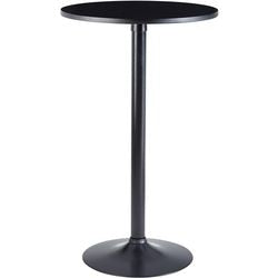 Ty tafel wohnling kunststof, metaal, mdf (medium-densi fibreboard), metaal 4-zits