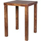 Tafel wohnling massief sheeshmanhout 4-zits vast