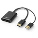 Hdmi-adapter act hdmi man display port vrouwelijk zwart
