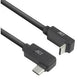 Usb-c-kabel act usb-c mannelijk usb-c mannelijk 2 m zwart