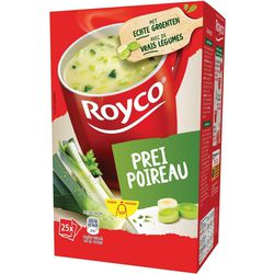 Abi instantsoep royco prei 30 g 25 stuks