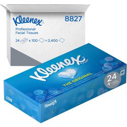 Gezichtsdoekjes kleenex wit 400 mm x 240 mm x 350 mm